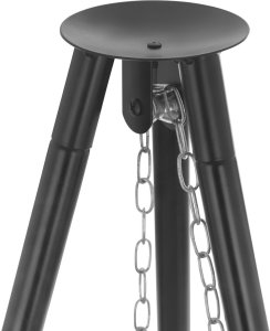 Palenisko trójnóg duży grill ogniskowy ogrodowy wiszący 2w1 5