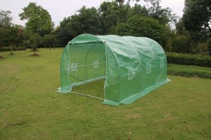 Tunel ogrodowy zielony foliowy szklarnia folia 4x2,5x2m 10m 13