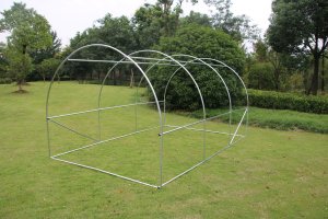 Tunel ogrodowy zielony foliowy szklarnia folia 4x2,5x2m 10m 4