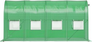 Bauerkraft Szklarnia 400 cm x 200 cm x 200 cm 9