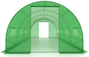 FOLIA ZAMIENNA zielona 4x2x2 8m na tunel ogrodowy foliowy szklarnia 2 wejścia 2
