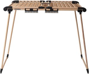 Stojąca suszarka na pranie odzież bieliznę składana balkonowa mocna duża 4