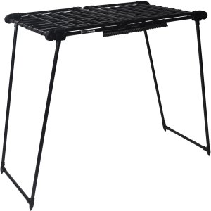 Stojąca suszarka na pranie odzież bieliznę składana balkonowa mocna duża 3