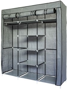 Składana szafa tekstylna, materiałowa garderoba XXL 6