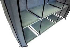 Składana szafa tekstylna, materiałowa garderoba XXL 10