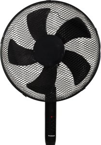 Wentylator Bauerkraft Wentylator podłogowy wiatrak stojący 5 łopatek mocny cichy timer pilot 3 tryby regulacja 45W czarny 8