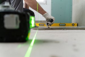 Poziomica laserowa płaszczyznowa zielony laser krzyżowy 360 4D 16 linii 13