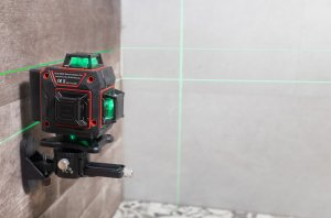 Poziomica laserowa płaszczyznowa zielony laser krzyżowy 360 4D 16 linii 15