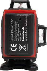 Poziomica laserowa płaszczyznowa zielony laser krzyżowy 360 4D 16 linii 4