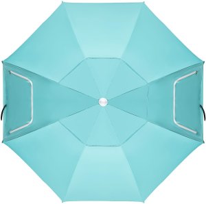 Bauerkraft Parasol plażowy 2w1 namiot parawan składany w pokrowcu 6