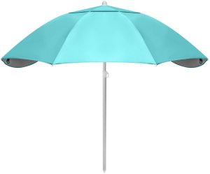 Bauerkraft Parasol plażowy 2w1 namiot parawan składany w pokrowcu 9