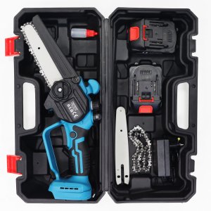 Mini pilarka akumulatorowa do gałęzi ręczna piła łańcuchowa gałęziówka 2