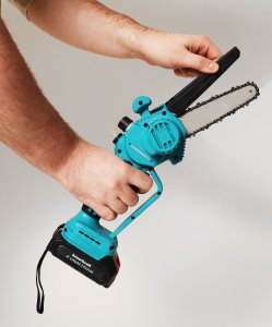 Mini pilarka akumulatorowa do gałęzi ręczna piła łańcuchowa gałęziówka 3
