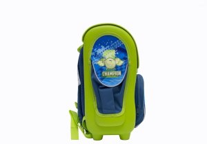 TORNISTER AUTA usztywniany 21L zielono-niebieski 4