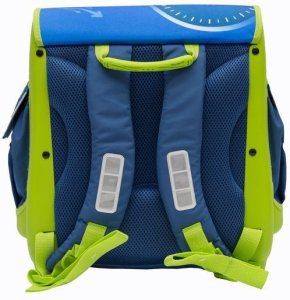 TORNISTER AUTA usztywniany 21L zielono-niebieski 5