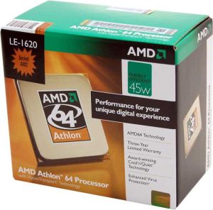 Procesor serwerowy AMD ATHLON 64 LE 1640+ BOX (AM2,1MB,45W) ADH1640DHBOX 1
