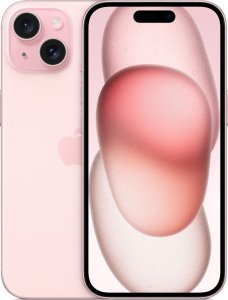 Smartfon Apple iPhone 15 5G 6/256GB Różowy  (PN MTP73ZD/A	) 1