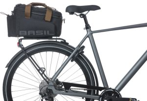 Torba na bagażnik BASIL MILES TRUNKBAG XL PRO MIK 9-36L, MIK System 2.0 (ready to go, 100% wodoodporna black slate (NEW 2025) 6