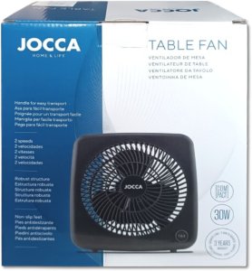 Wiatrak - Wentylator biurkowy Jocca 30W - Czarny 7