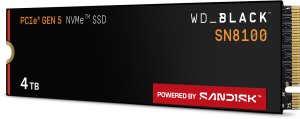 Dysk SSD SanDisk SN8100 4TB M.2 2280 PCI-E x4 Gen5 NVMe (WDS400T1X0M) 4