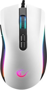 Rampage SMX-R44V2 gamingowa 12800 DPI RGB LED 1K Hz HUANO Makro biała 1