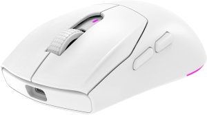 Rampage Prote M5 Pro mysz bezprzewodowa 26000 DPI RGB LED 1K Hz biała 1