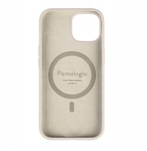 Pomologic CoverCase - silikonowa obudowa ochronna do iPhone 15 kompatybilna z MagSafe (ivory) 2