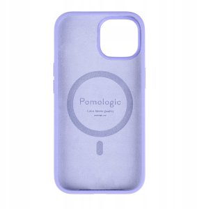 Pomologic CoverCase - silikonowa obudowa ochronna do iPhone 15 kompatybilna z MagSafe (light purple) 2
