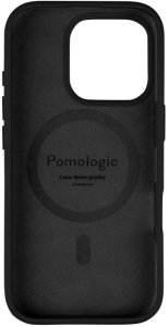 Pomologic CoverCase - silikonowa obudowa ochronna do iPhone 16 Pro kompatybilna z MagSafe (black) 2