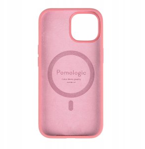 Pomologic CoverCase - silikonowa obudowa ochronna do iPhone 15 kompatybilna z MagSafe (pink) 2