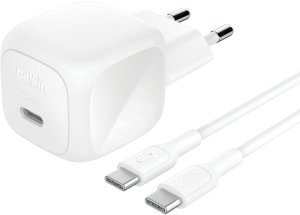 Belkin BOOST Charge USB-C 45W PD PPS+USB-C Kab.ws WCA013kq1MWH-B6 1