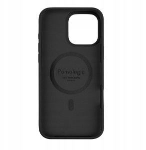 Pomologic CoverCase - silikonowa obudowa ochronna do iPhone 16 Pro Max kompatybilna z MagSafe (black) 2
