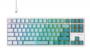 Klawiatura gamingowa Havit KB901L (biało-zielony) 1