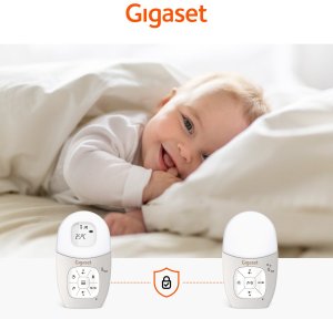 Niania Gigaset Baby 100 Audio warm grey 3