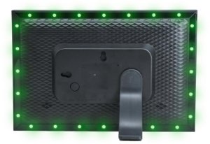 Ramka na zdjęcia Denver PFF-1081 z FRAMEO z podświetleniem czarna 5