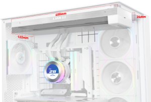 Chłodzenie wodne Lian Li Hydroshift II LCD-C 360N Fanless (GHS2LCD36W) 3