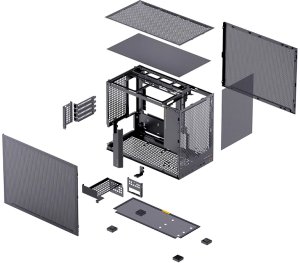 Obudowa Jonsbo D32 Pro Mesh czarna 4