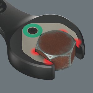 Wera Joker Black Edition 11-tlg. Maul-Ringratschenschlüssel-Satz 5