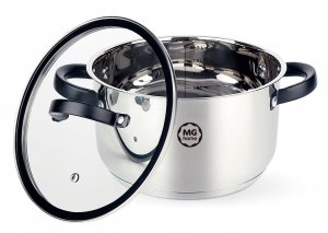 ZESTAW GARNKÓW BLACK INOX 10 ELEMENTÓW 4