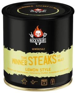 Trek N Eat ROCK N RUBS - "Lemon Style" 140g MHD 07/27 2