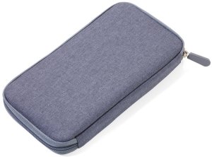 TROIKA Etui SAFE FLIGHT grau 2