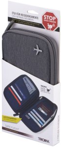 TROIKA Etui SAFE FLIGHT grau 5