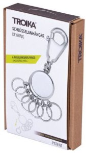 TROIKA Schlüsselanhänger PATENT glänzend 5