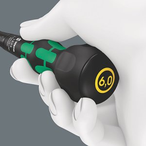 Wera 1834 Kraftform Ball-Grip Schlitz-Dreher 1.0x6.0x150 8