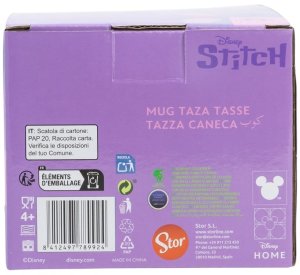 Stitch Disney - Kubek ceramiczny 3D w pudełku prezentowym z kolekcji Angel 375 ml 7