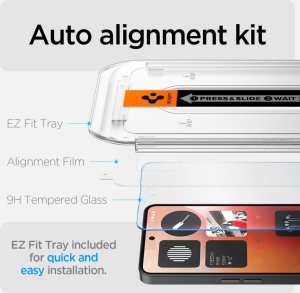 Spigen GLAS.TR EZ FIT - Szkło hartowane do Nothing Phone 3a / 3a Pro 2