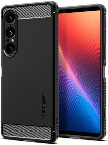 Spigen Rugged Armor - Etui do Sony Xperia 1 VII (Matte Black) 1