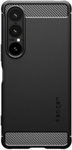 Spigen Rugged Armor - Etui do Sony Xperia 1 VII (Matte Black) 2