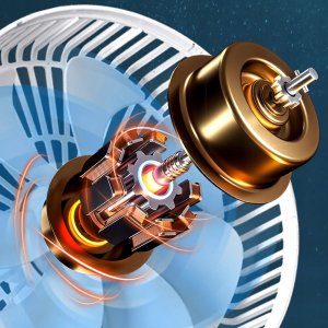 PLATINET BATTERY DESK FAN WENTYLATOR BIURKOWY 2X1200 MAH 3 LEVEL [46053] 7