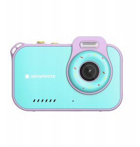 Aparat Podwodny Wodoszczelny 3m Agfaphoto Agfa 12mp 2.7k 2x Obiektyw + Gry / Miętowy 7